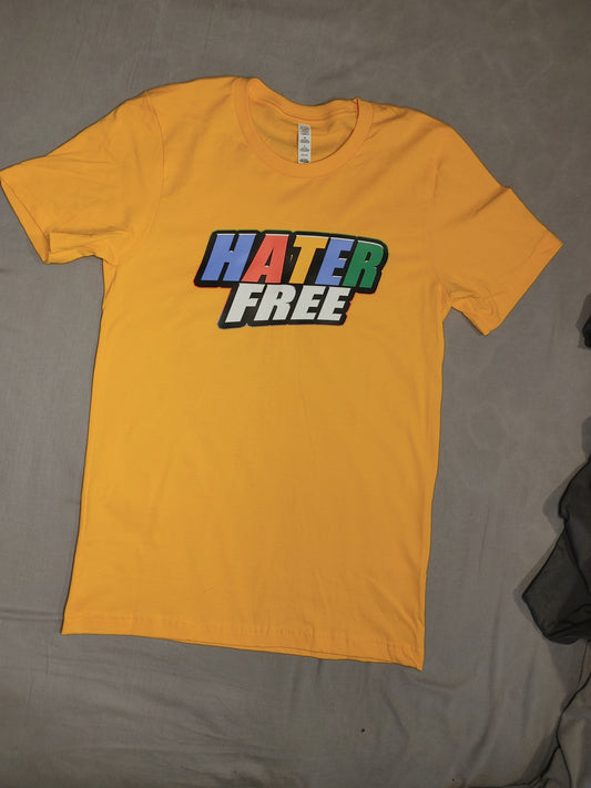 Hater Free multi color logo